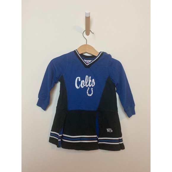 NFL Dresses Indianapolis Colts Toddler Size 8m Cheerleader Poshmark